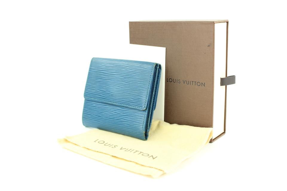 Louis Vuitton Yellow Epi Leather Elise Compact Wallet ref.297332