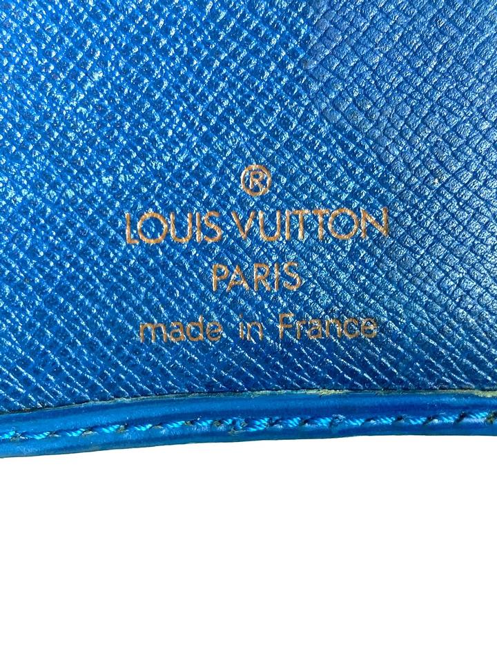 Pre-Owned LOUIS VUITTON Vintage Blue Epi Key Holder – Valamode