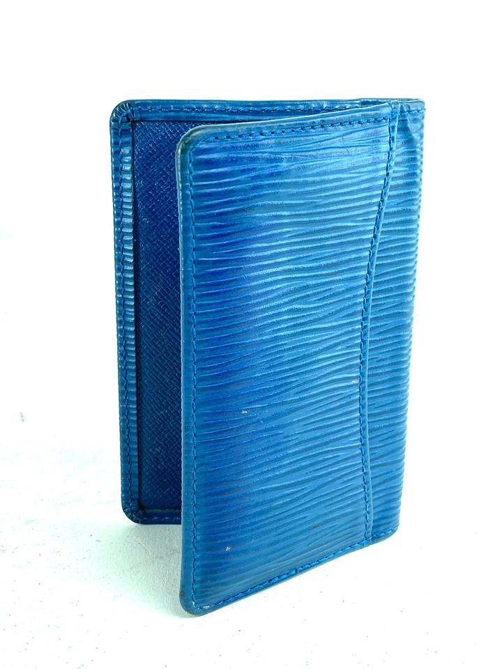 Louis Vuitton Card Holder - Toledo Blue EPI Leather