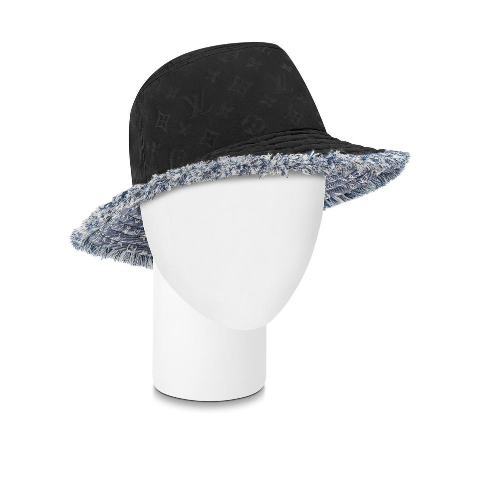 NTWRK - Louis Vuitton LV Graphical Bucket Hat Blue Pre-Owned