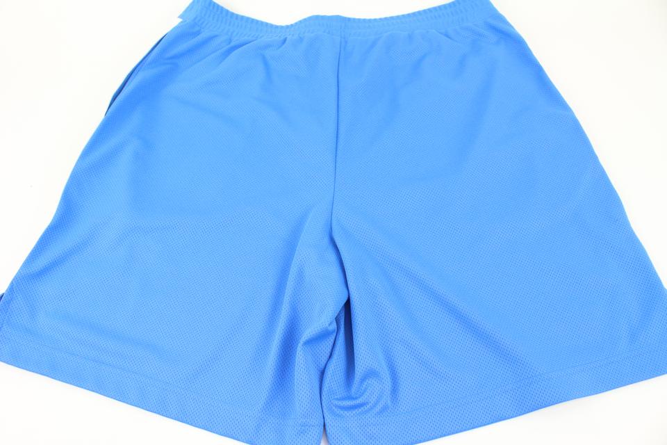 Louis Vuitton Virgil Abloh Men's XXL Blue Mesh Sporty Patch Shorts Sports 118lv25