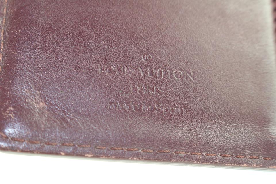 Louis Vuitton Bordeaux Monogram Vernis Mat Small Ring