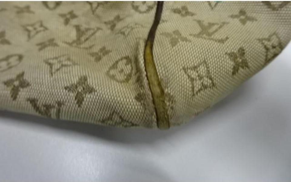 Louis Vuitton Josephine Pm Khaki Bowler with Strap 872442 Green Monogram Mini  Lin Satchel, Louis Vuitton