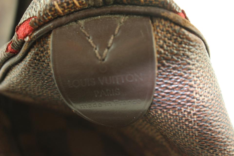 Louis Vuitton Damier Ebene Speedy 30 Boston Bag 7lv1108 – Bagriculture