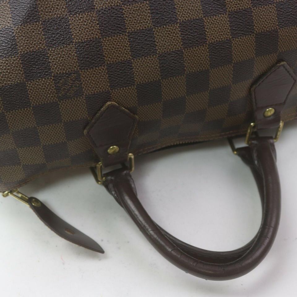 Louis-Vuitton Damier Speedy 30-Boston Bag