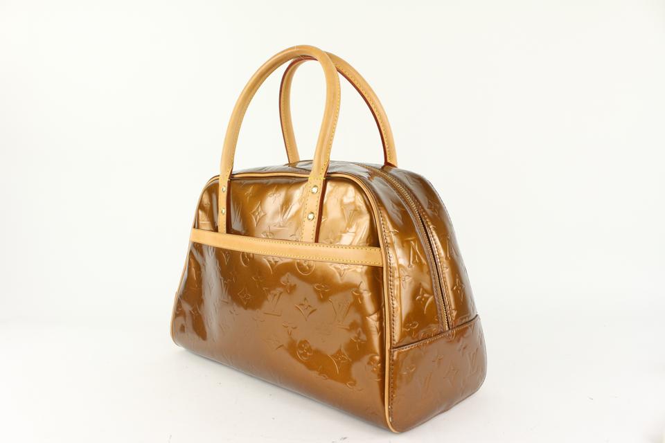 Louis Vuitton Louis Vuitton Tompkins Square Brown Vernis Hand Bag