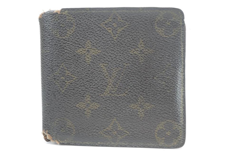 Louis Vuitton Mens Leather Bifold Wallet