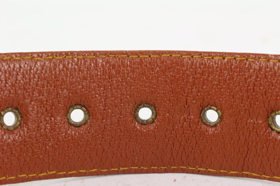 Vintage Louis Vuitton Belt28 Brown LV Beltclassic Monogram -  UK