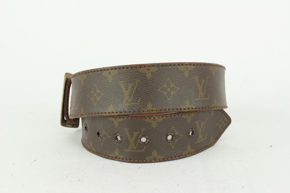 Discover Timeless Elegance: Louis Vuitton Vintage Monogram Belt