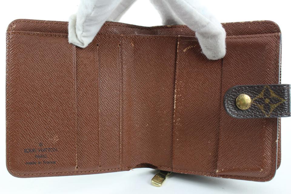 LOUIS VUITTON Monogram Zippy Compact Wallet 43901