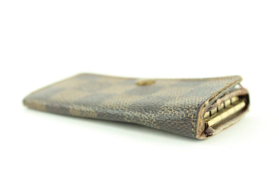 Louis Vuitton Damier Ebene Multicles 4 Key Holder Wallet Case 348lvs520