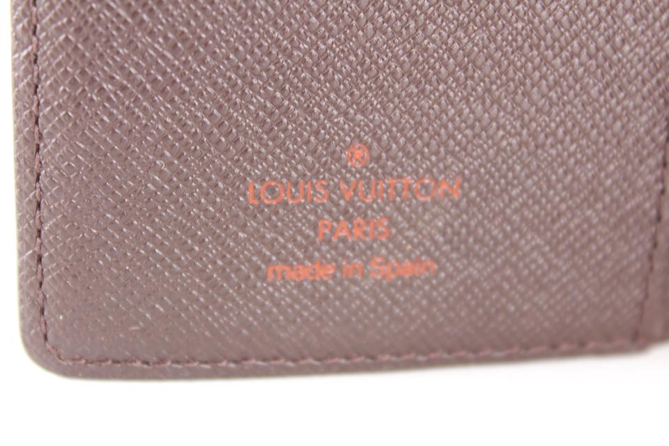 Louis Vuitton Small Ring Agenda Cover Damier Ebene PM - MyDesignerly