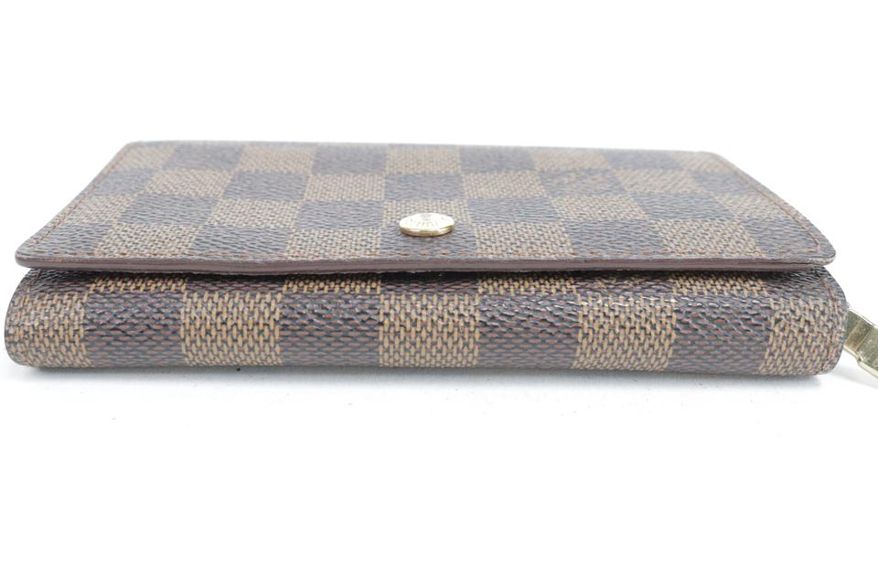 Louis Vuitton Damier Double Snap Wristlet Wallet at 1stDibs