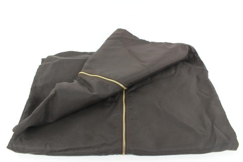 Louis Vuitton Brown Nylon Garment Bag Luggage Insert 52lvs125