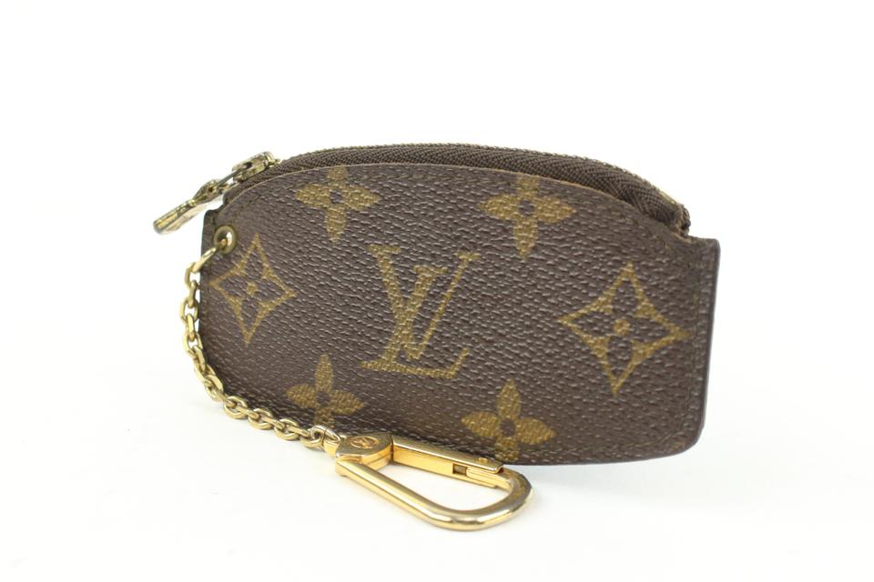 LOUIS VUITTON POCHETTE CLES KEY POUCH - 1 YEAR WEAR AND TEAR 