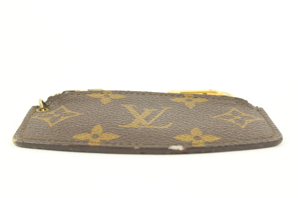 Louis Vuitton Monogram Key Pouch Pochette Cles 94lv228s For Sale at 1stDibs