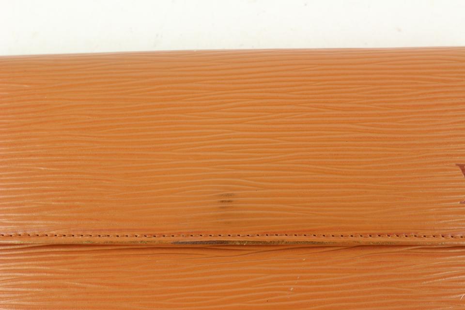 Buy TREASURE by Louis Vuitton Brown Epi Leather Wallet Online in