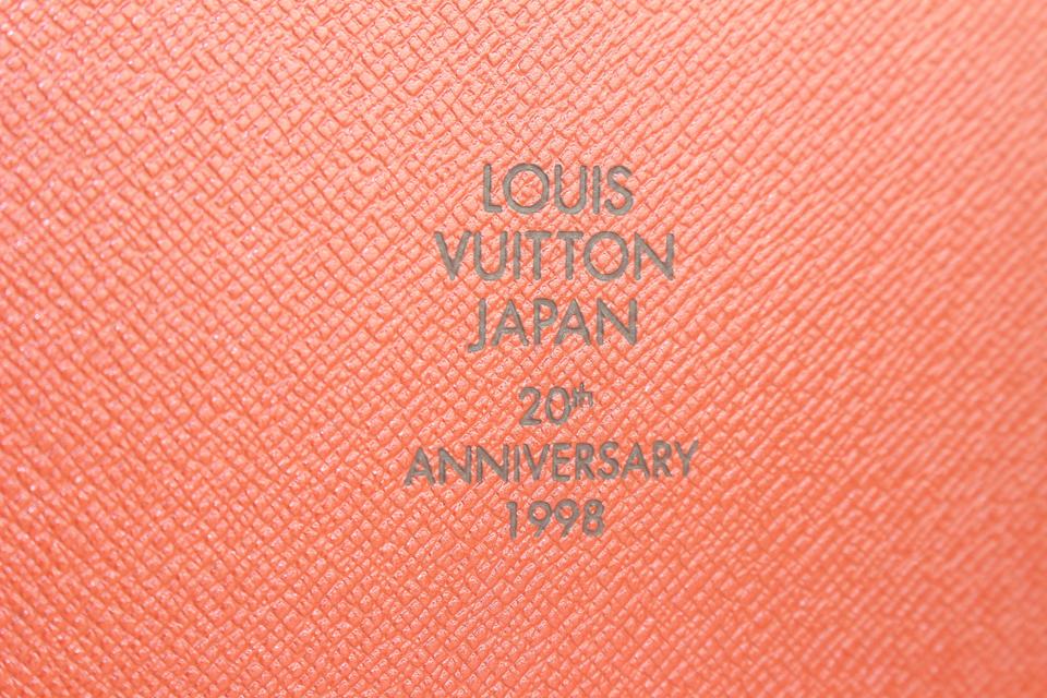 Louis Vuitton 20th Anniversary Damier Ebene CD Pouch Case Holder Clutch Bag 862889
