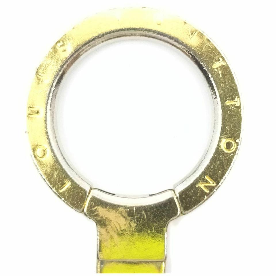Key ring Louis Vuitton Brown in Plastic - 30605438