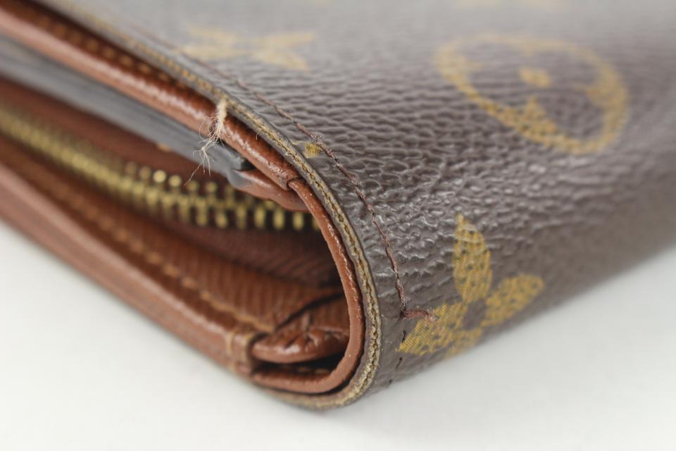 Louis Vuitton Monogram Compact Zippy Snap Wallet 144lvs430