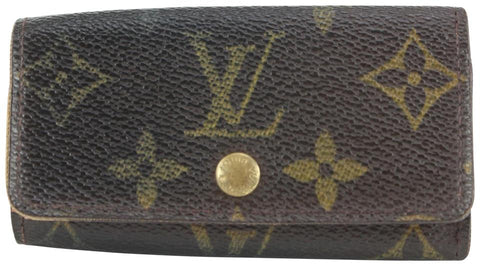 Louis Vuitton Monogram Multicles 4 Key Holder Case 127lv26