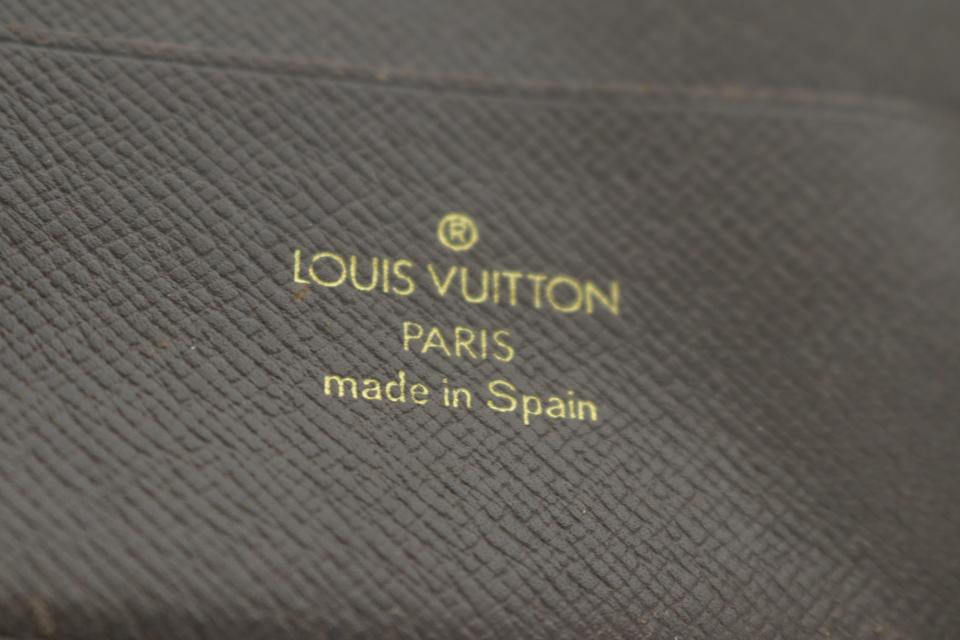Louis Vuitton Rare Centenaire Edition Damier Ebene Bifold Multiple