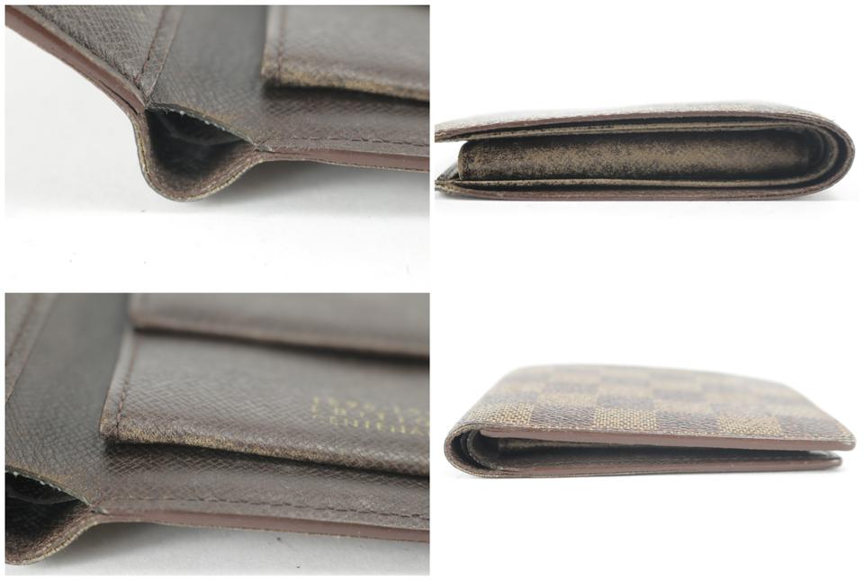 Louis Vuitton Rare Centenaire Edition Damier Ebene Bifold Multiple Wallet 6L102