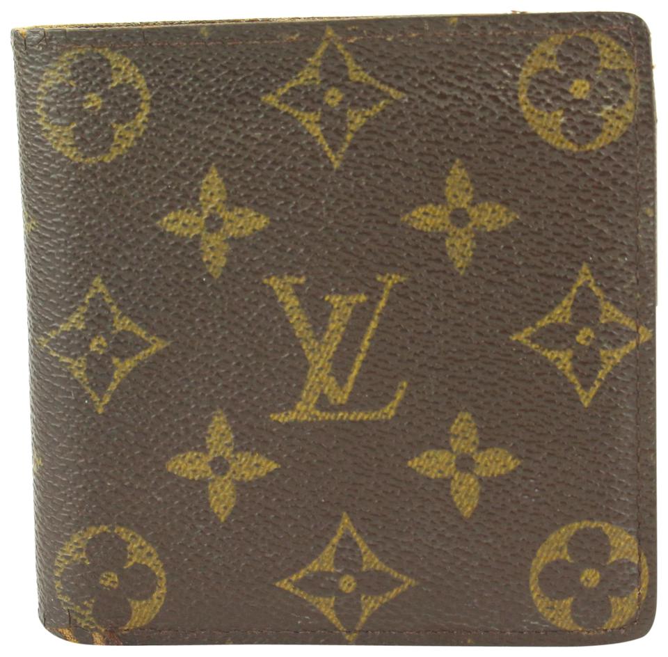 Louis Vuitton Monogram Multiple Slender Marco Florin Bifold Wallet 211lvs714
