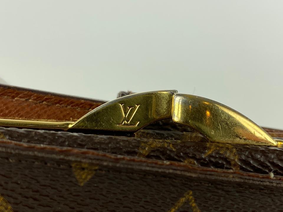 Louis Vuitton Damier Ebene Porte Monnaie Billets Viennois Kisslock Wallet l8lk53s