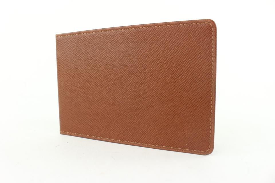 Leather card wallet Louis Vuitton Brown in Leather - 35808106