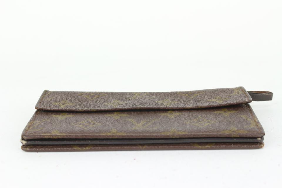 Louis Vuitton Ultra Rare Vintage Porte Tresor Sarah Flap Wallet Long 157lv730