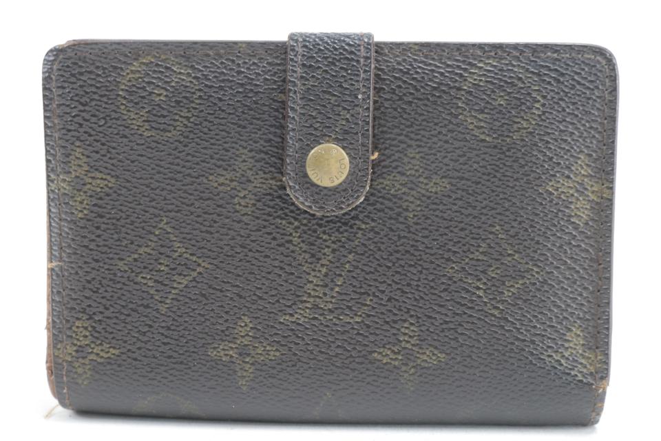 Louis Vuitton Kisslock Porte Viennois Wallet Monogram French Purse Twist 26LK0116