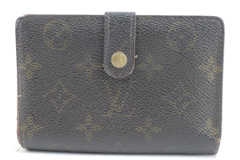 Louis Vuitton Kisslock Porte Viennois Wallet Monogram French Purse Twist 26LK0116