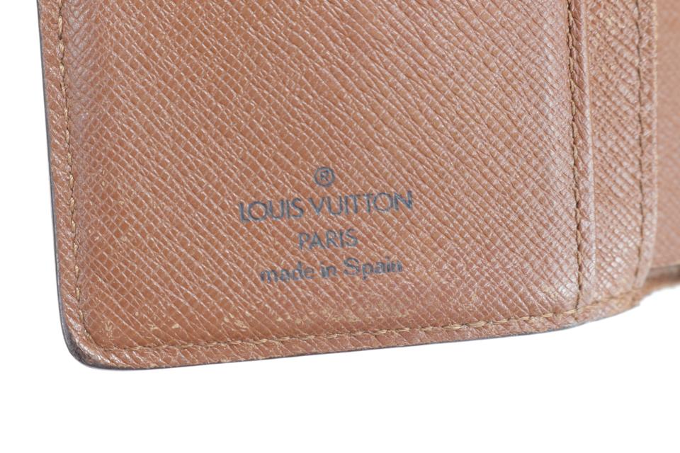 Louis Vuitton Viennois Bifold Wallet Purse Monogram Leather M61663 kisslock  Mens