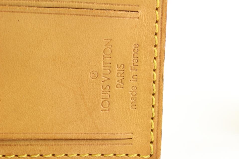 Louis Vuitton Vachetta Leather Luggage Tag and Poignet 152lvs25