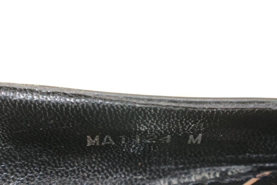 NEW RARE Louis Vuitton BLACK RED Monogram NEW REVIVAL BALLERINA Shoes 40, 9