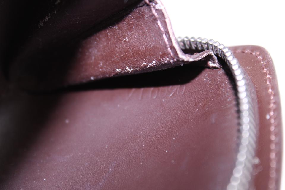Louis Vuitton Moka Brown EPI Leather Demi Lune Zippy Coin Purse 14lvs1230