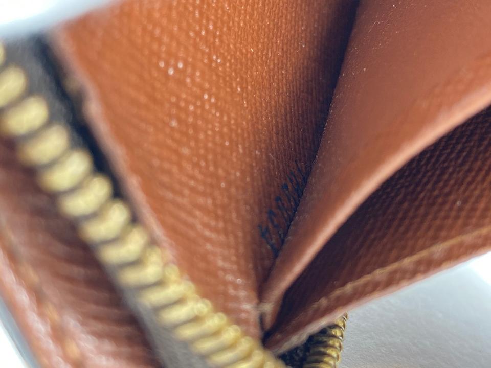 Louis Vuitton Monogram Zippy Wallet Long Zip Around Continental