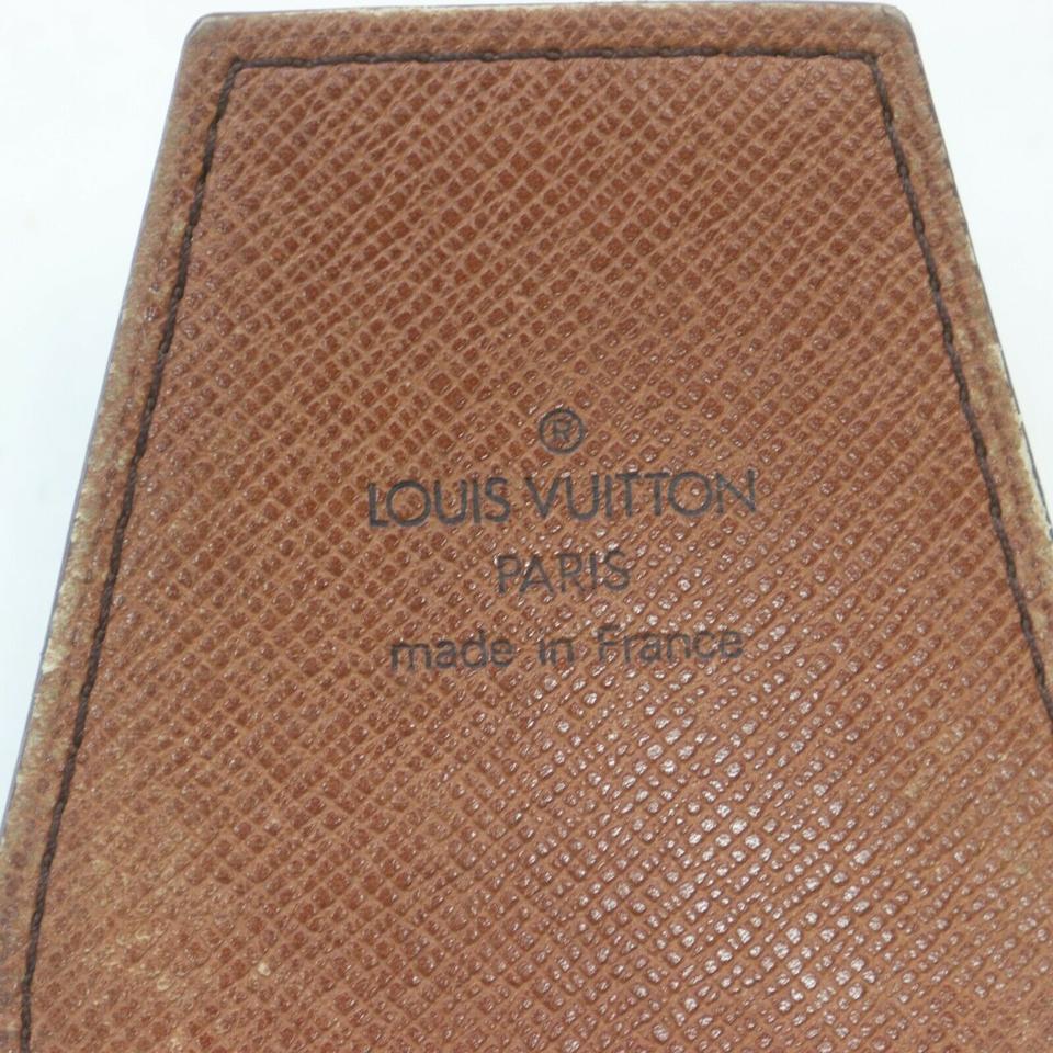 LOUIS VUITTON Etui Cigarette Case Monogram Leather Brown France