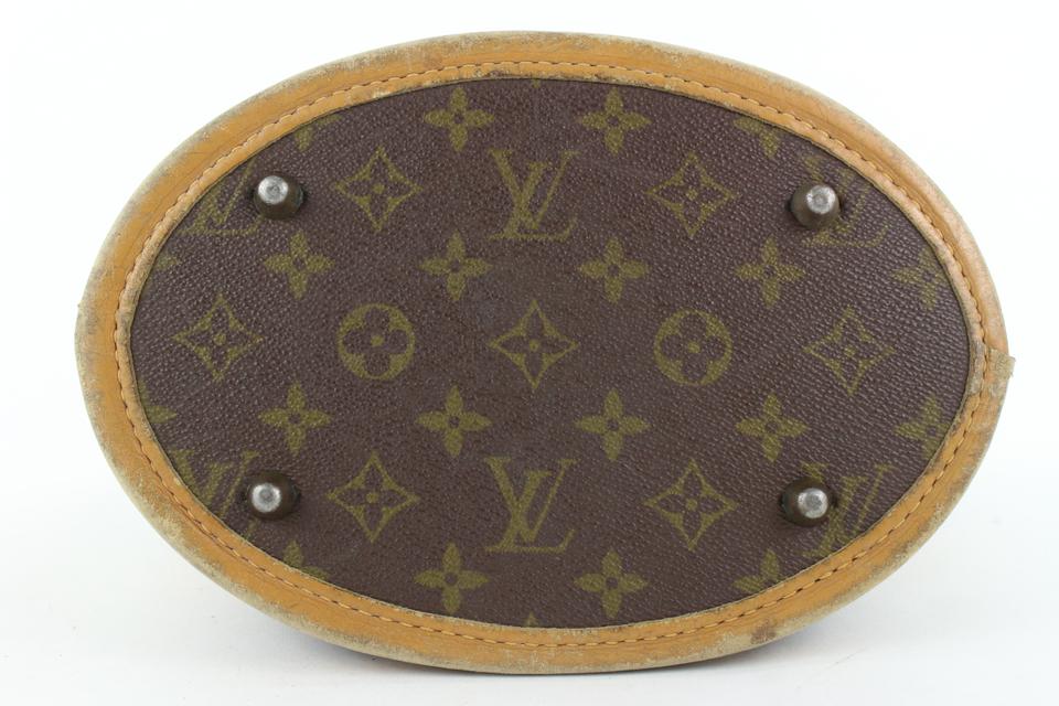 Louis Vuitton Monogram Marais Petite Bucket PM Tote Bag 464lvs63