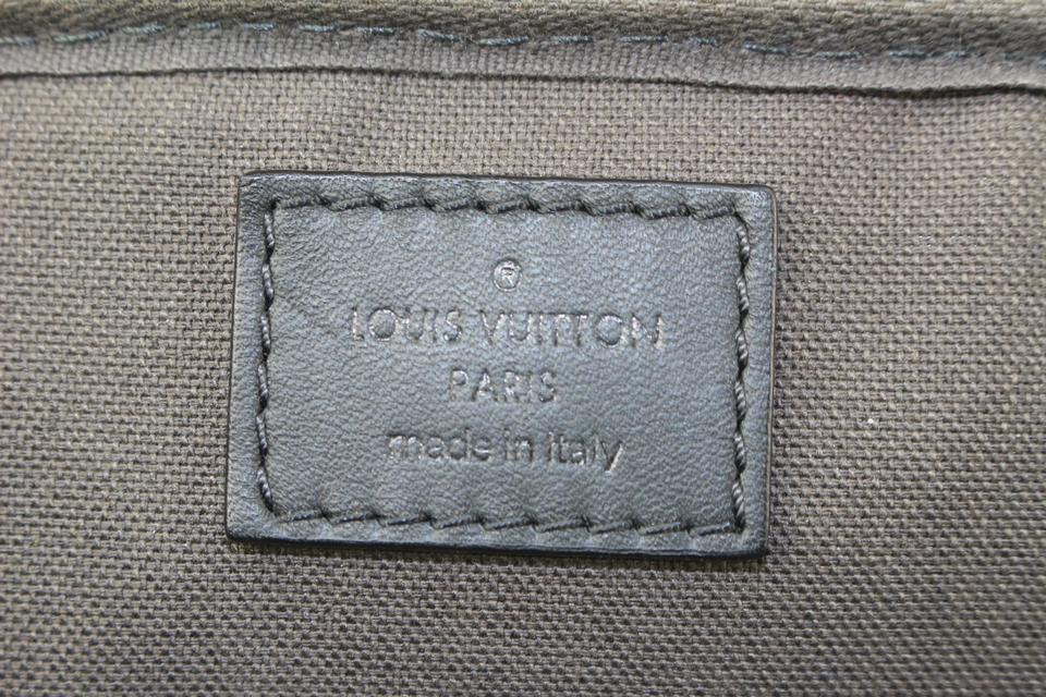 Louis Vuitton Black Damier Infini Leather Ambler Bum Bag Waist Fanny Pack