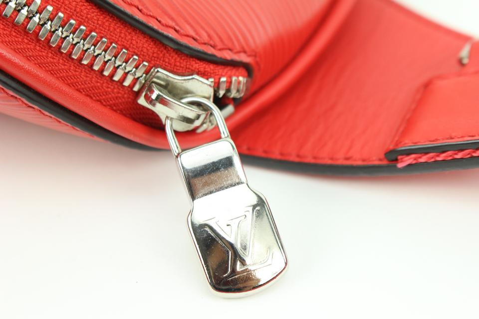 Cloth bag Louis Vuitton x Supreme Red in Cloth - 31332710