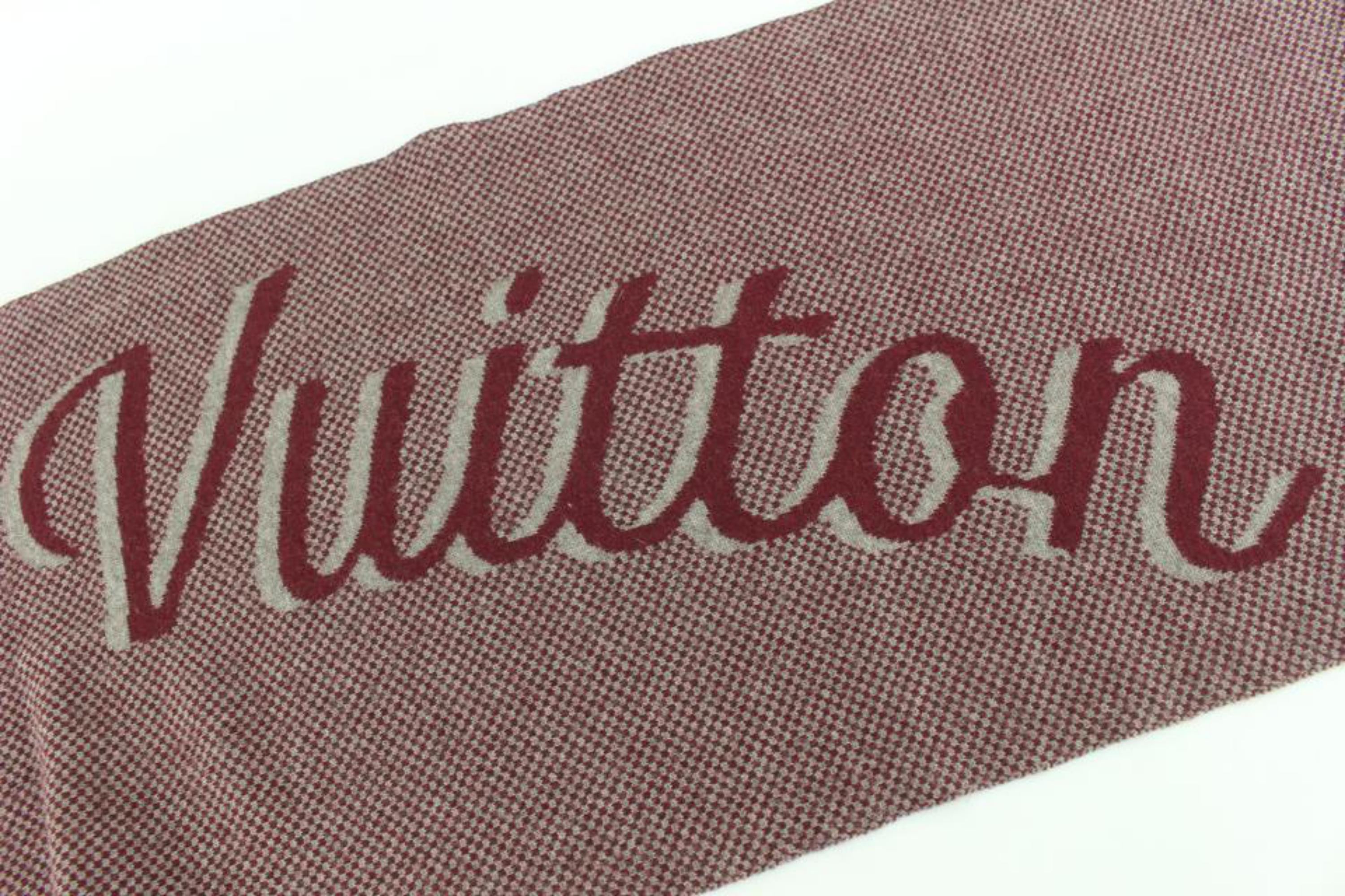 Louis Vuitton Handwriting Scarf