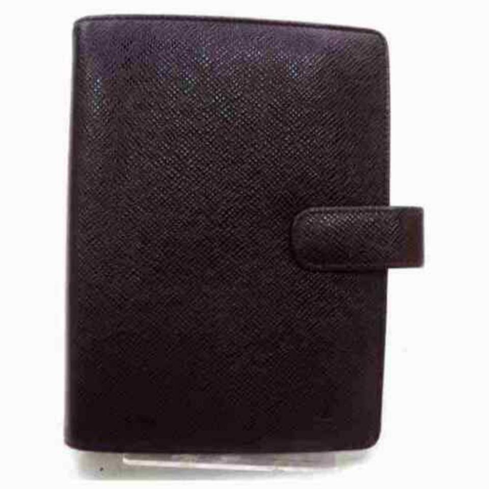 Louis Vuitton Bordeaux Taiga Leather Medium Ring Diary Cover Agenda MM 872897