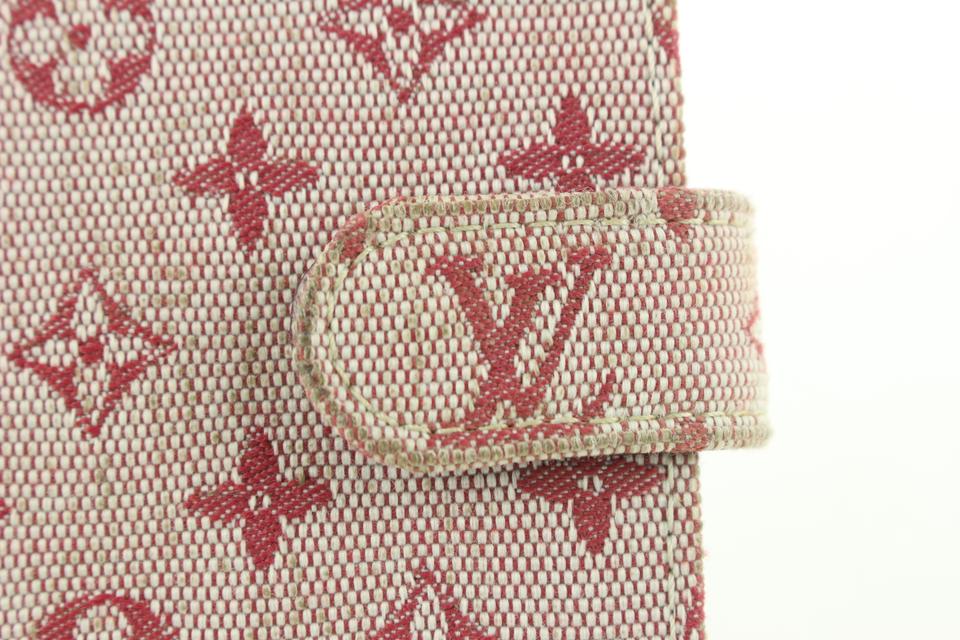 Louis Vuitton Cerise Monogram Mini Lin Small Ring Agenda - Yoogi's Closet