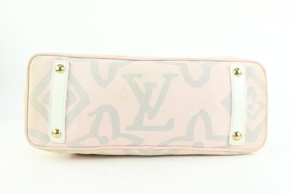 Louis Vuitton Pink Monogram Tahitienne Cabas PM Tote Bag 54629  630lvs616