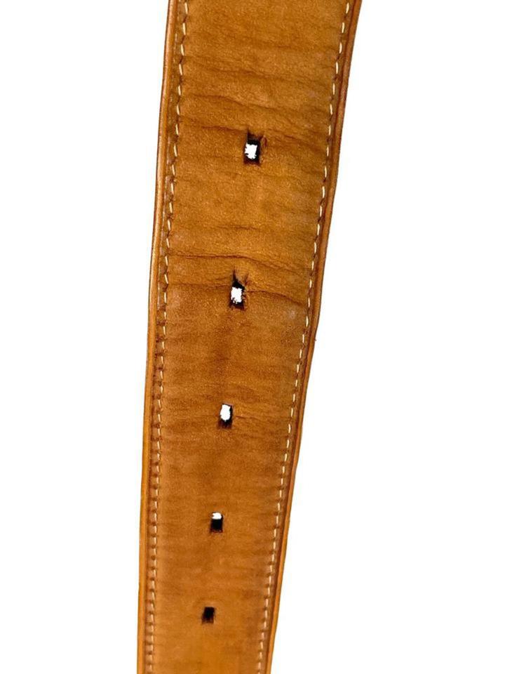 OSTRICH Belt Strap for LOUIS VUITTON Signature Buckle - Belt