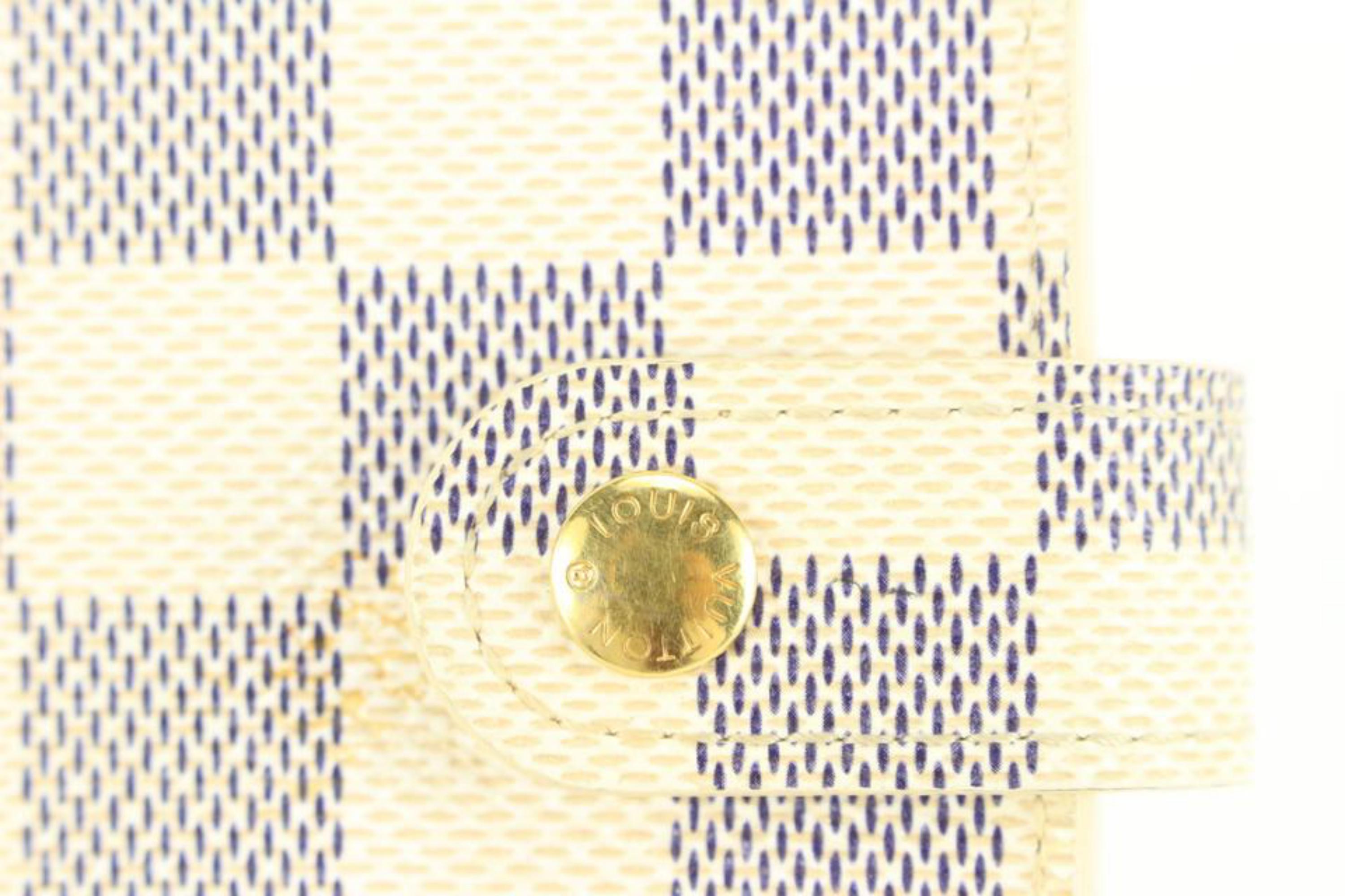 Louis Vuitton Damier Azur Small Ring Agenda PM 40lk510s – Bagriculture