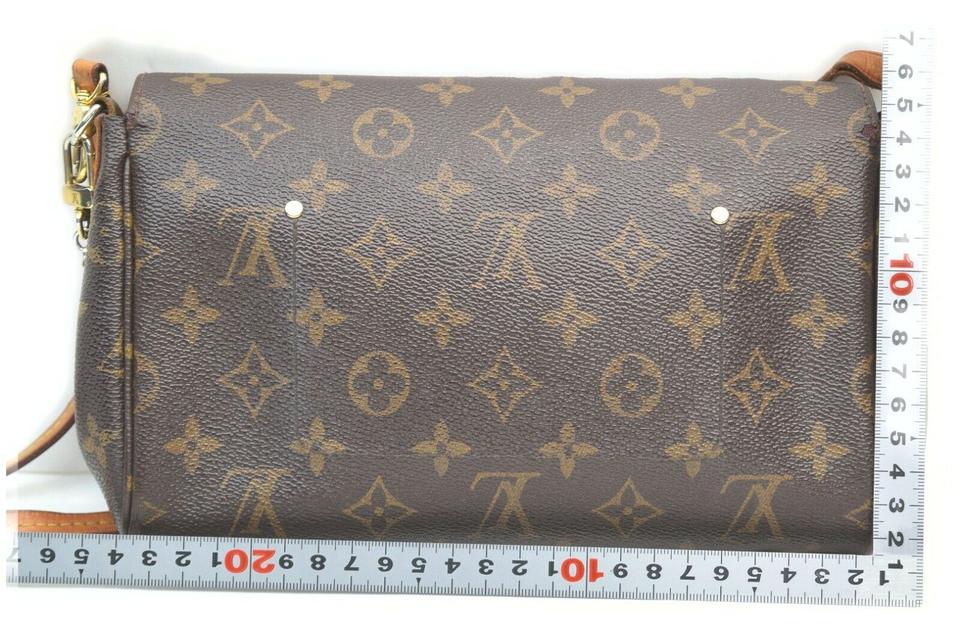 Louis Vuitton Monogram Favorite MM Crossbody Flap Bag