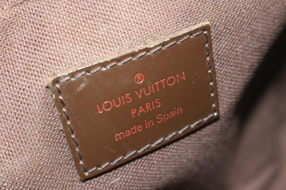 Brown Louis Vuitton Damier Ebene Geronimos Crossbody Bag, Louis Vuitton  Capucines PM Crocodile in Rose Peony